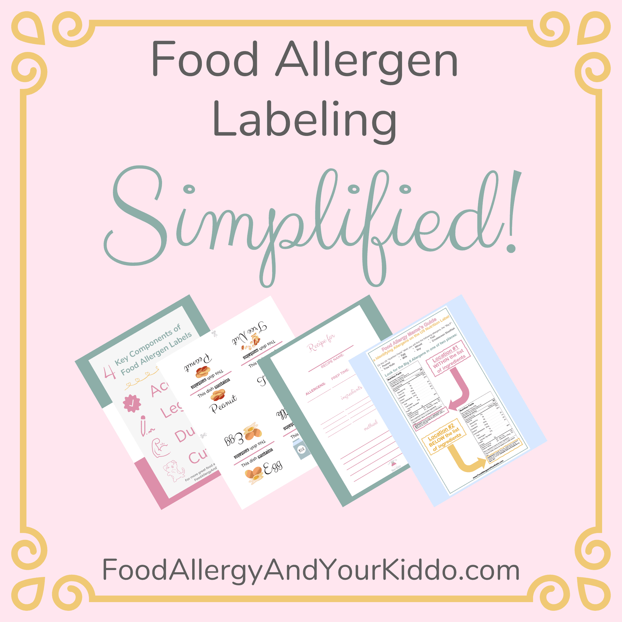 food allergen labeling - cover