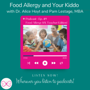 teachers and food allergy - what to know