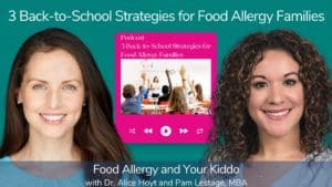 food allergy back to school