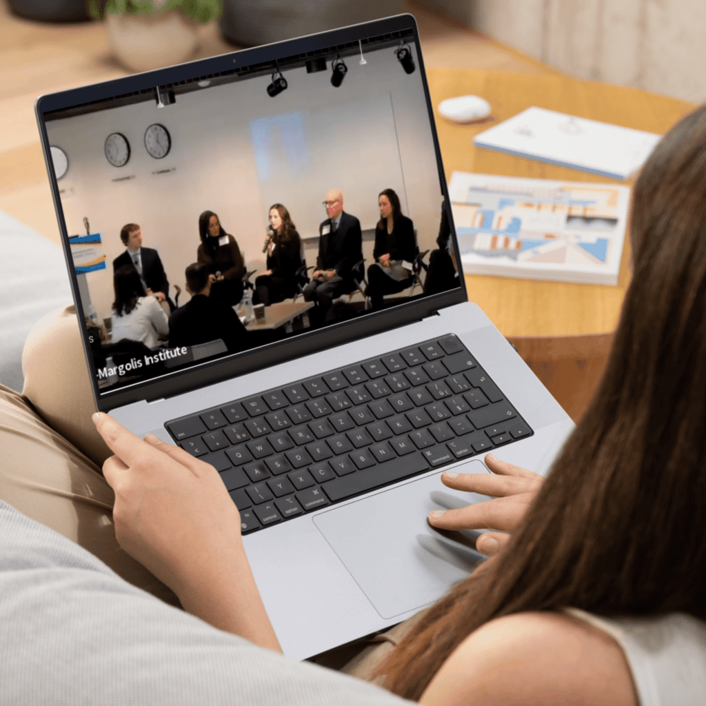 Dr. Alice Hoyt on panel on laptop screen